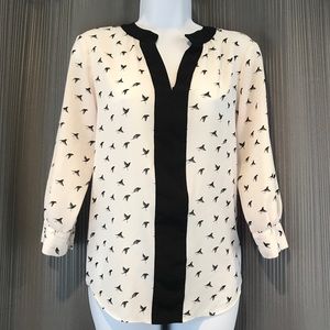 Cynthia Steffe Bird printed blouse